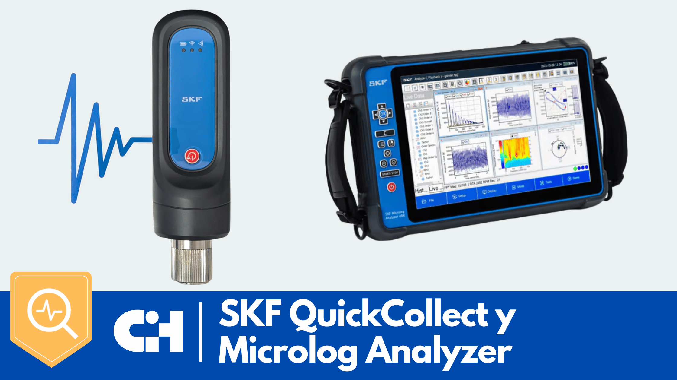 SKF QuickCollect y Microlog Analyzer